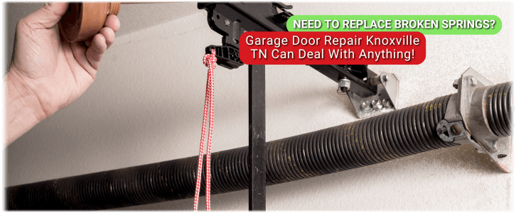 Broken Garage Door Spring Knoxville TN